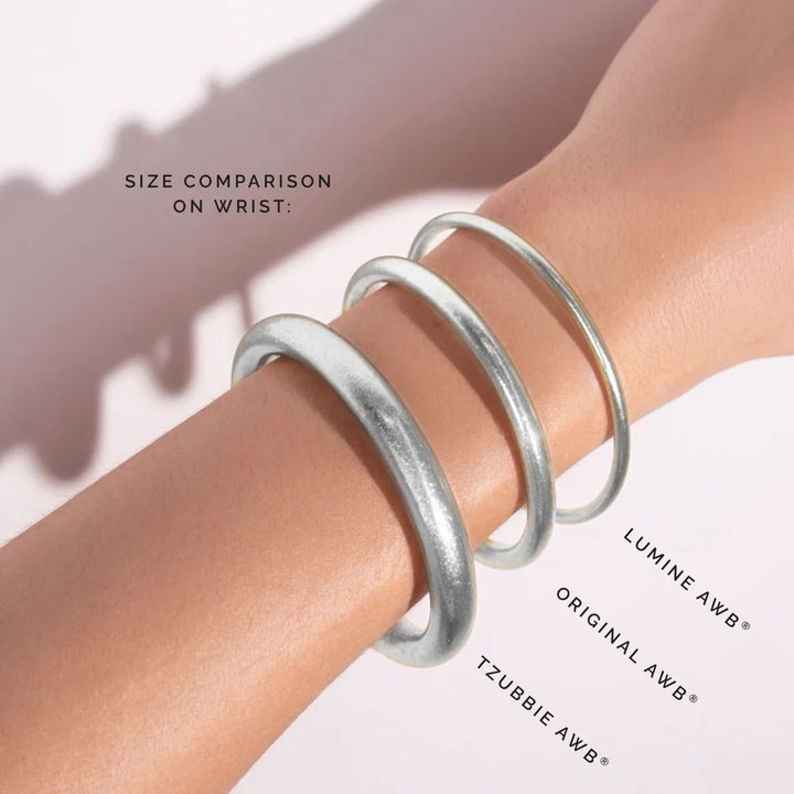 Budhagirl Silver Lumine All Weather Bangles (Set of 6)-01-Jewelry-Budhagirl-Market Street Nest, Fashionable Clothing, Shoes and Home Décor Located in Mabank, TX