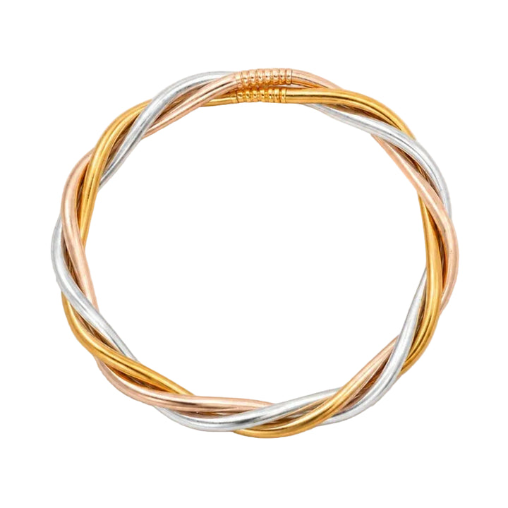 Budhagirl Trilogy All Weather Bangle-01-Jewelry-Budhagirl-Market Street Nest, Fashionable Clothing, Shoes and Home Décor Located in Mabank, TX