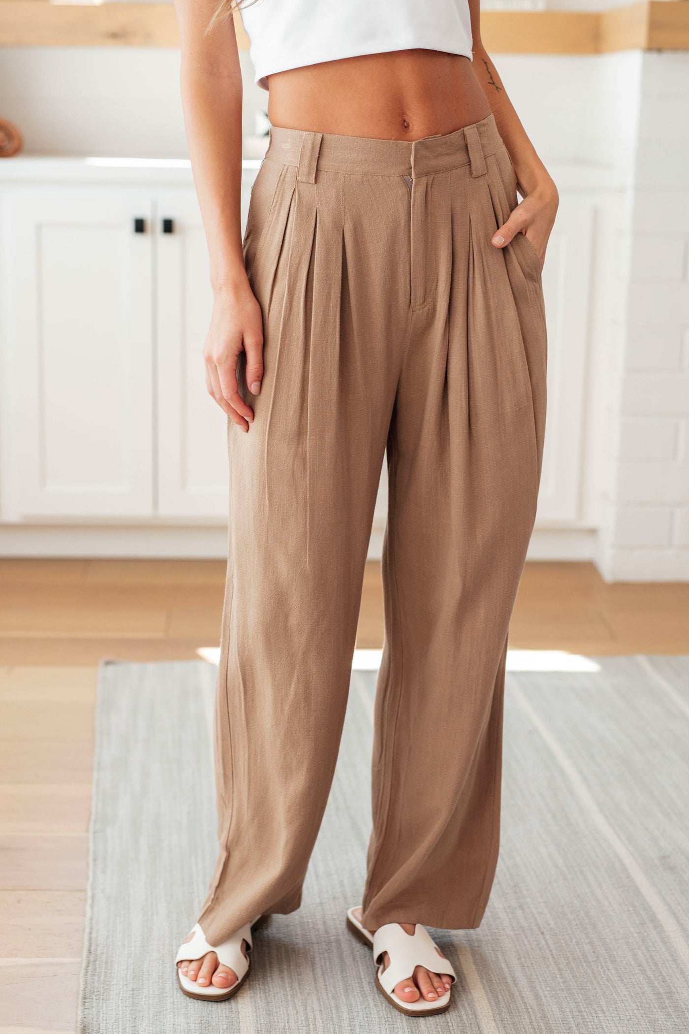 Business Meeting Wide Leg Pants-Bottoms-Ave Shops-Market Street Nest, Fashionable Clothing, Shoes and Home Décor Located in Mabank, TX