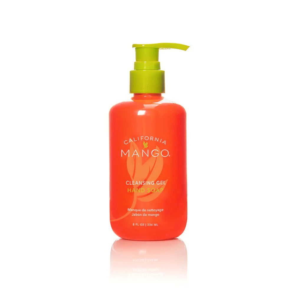 California Mango Cleansing Gel Hand Soap-05-Bath, Beauty & Wellness-California Mango-Market Street Nest, Fashionable Clothing, Shoes and Home Décor Located in Mabank, TX