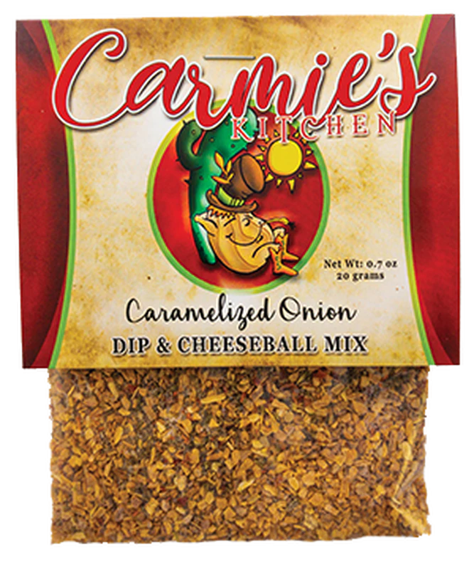 Caramelized Onion Dip Mix-Carmie's Kitchen-Market Street Nest, Fashionable Clothing, Shoes and Home Décor Located in Mabank, TX