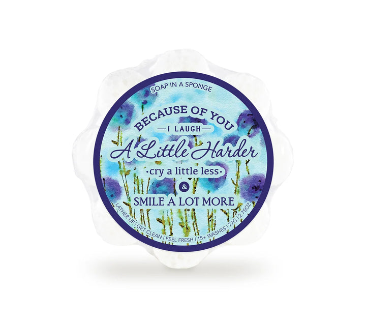 Caren Wildflower Collection Soap In A Sponge (2.75oz)
