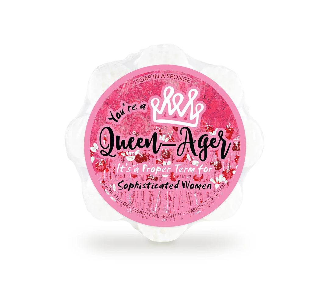 Caren Wildflower Collection Soap In A Sponge (2.75oz)
