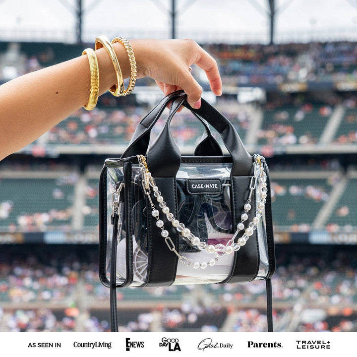 Case-Mate Clear Stadium Bag-Case-Mate-Market Street Nest, Fashionable Clothing, Shoes and Home Décor Located in Mabank, TX