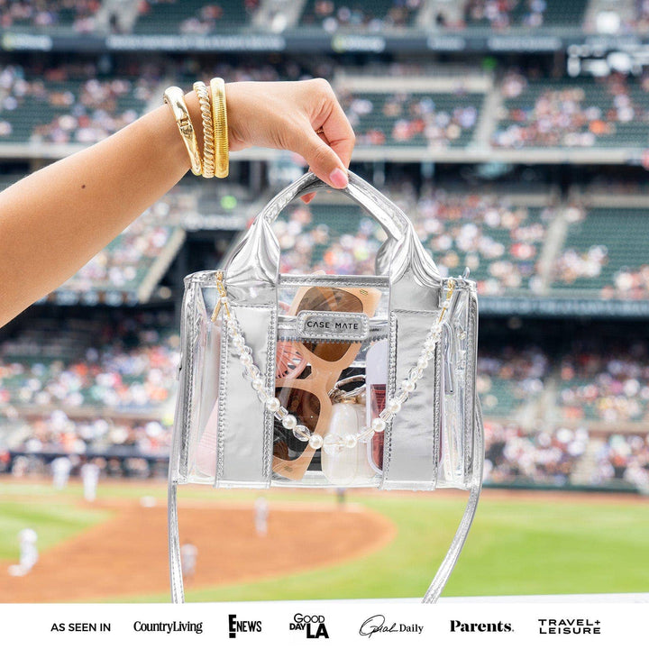 Case-Mate Clear Stadium Bag-Case-Mate-Market Street Nest, Fashionable Clothing, Shoes and Home Décor Located in Mabank, TX