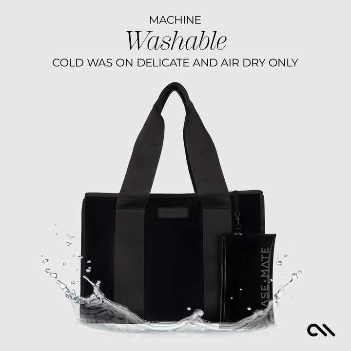 Case-Mate Midnight Black Jelly Tote Bag-Case-Mate-Market Street Nest, Fashionable Clothing, Shoes and Home Décor Located in Mabank, TX