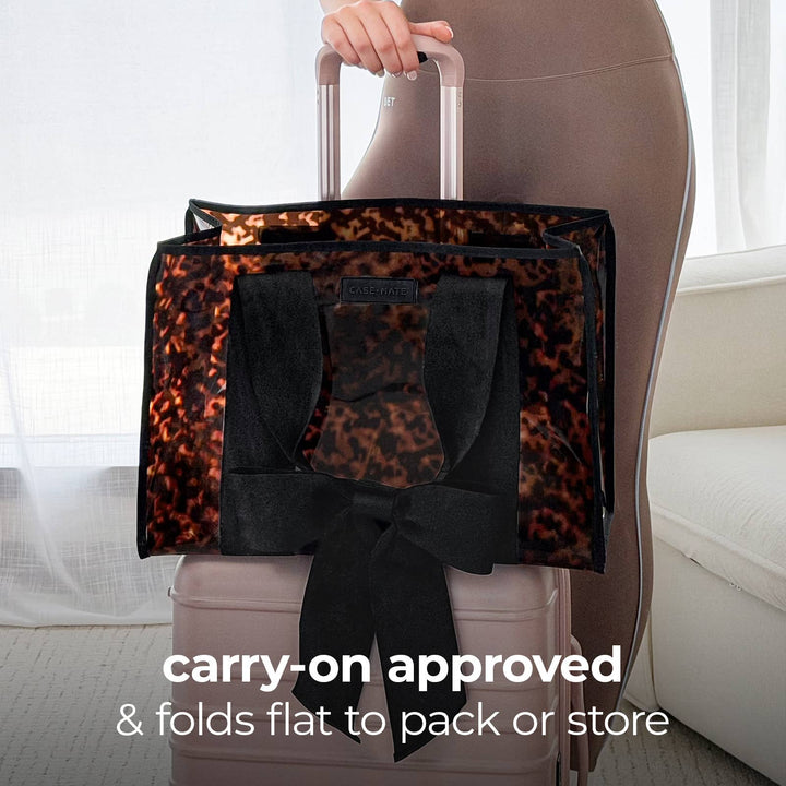 Case-Mate Tortoiseshell Bow Jelly Tote Bag-Case-Mate-Market Street Nest, Fashionable Clothing, Shoes and Home Décor Located in Mabank, TX