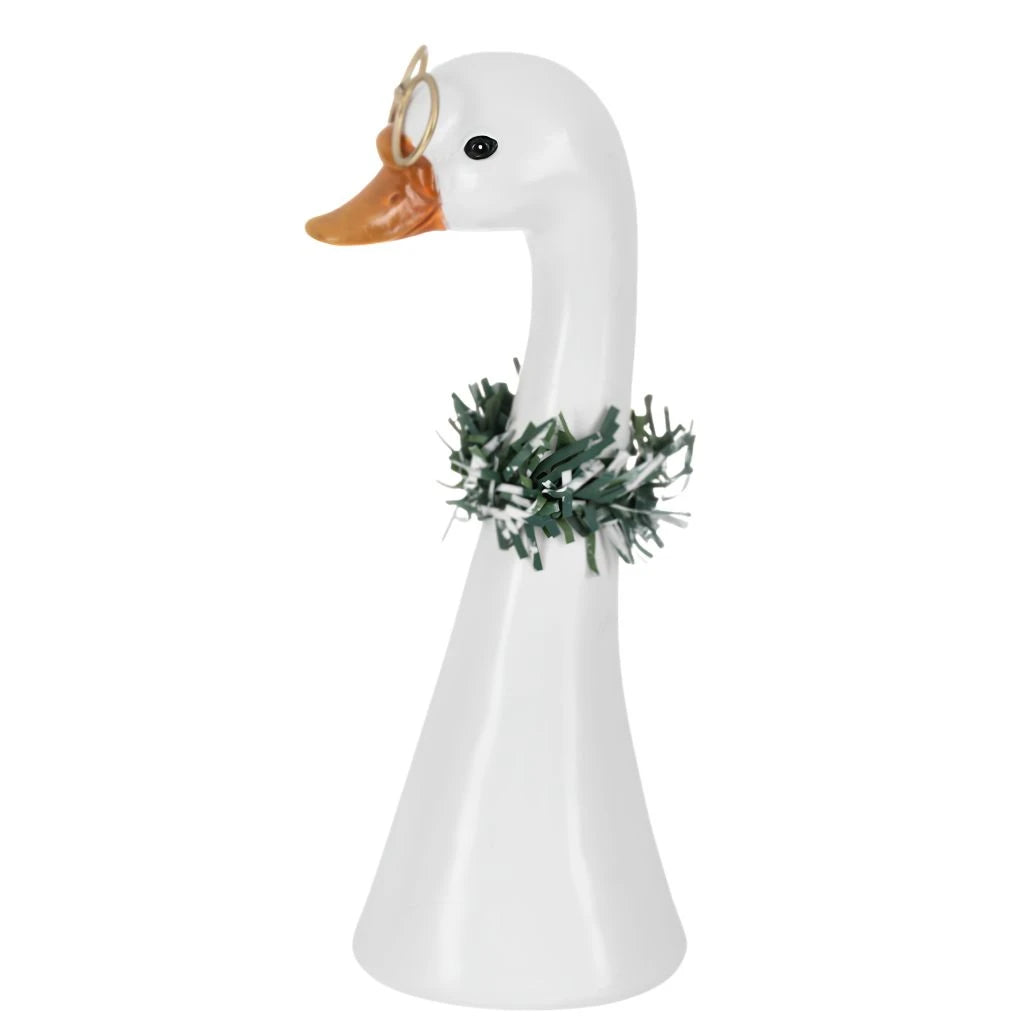 Christmas Goose Resin Figurines-03-Home & Gift-Ganz-Market Street Nest, Fashionable Clothing, Shoes and Home Décor Located in Mabank, TX