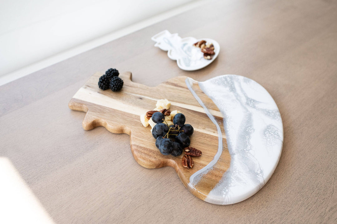 NEW! Christmas Snowman CheeseBoard/Ceramic Tray (No Tariffs)-Lynn &amp; Liana Designs-Market Street Nest, Fashionable Clothing, Shoes and Home Décor Located in Mabank, TX