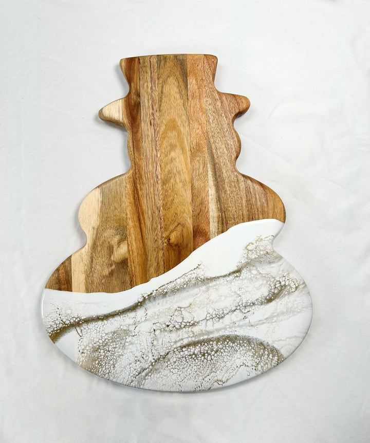 NEW! Christmas Snowman CheeseBoard/Ceramic Tray (No Tariffs)-Lynn &amp; Liana Designs-Market Street Nest, Fashionable Clothing, Shoes and Home Décor Located in Mabank, TX