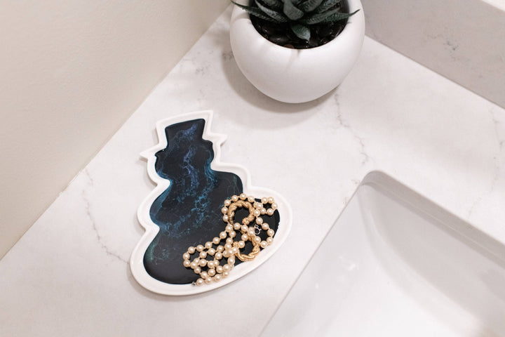 NEW! Christmas Snowman CheeseBoard/Ceramic Tray (No Tariffs)-Lynn &amp; Liana Designs-Market Street Nest, Fashionable Clothing, Shoes and Home Décor Located in Mabank, TX