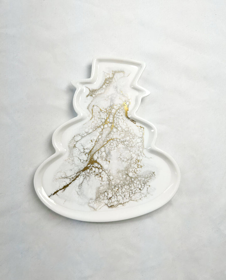 NEW! Christmas Snowman CheeseBoard/Ceramic Tray (No Tariffs)-Lynn &amp; Liana Designs-Market Street Nest, Fashionable Clothing, Shoes and Home Décor Located in Mabank, TX