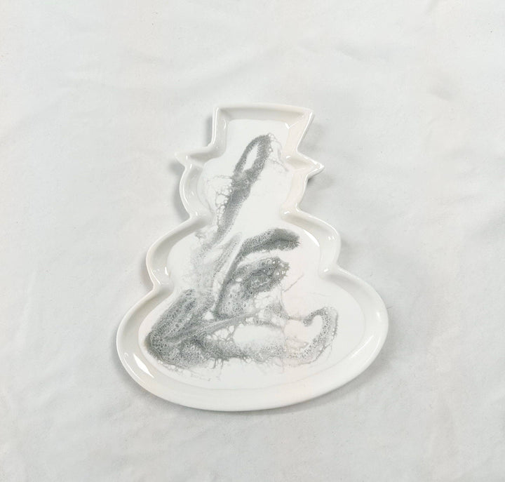 NEW! Christmas Snowman CheeseBoard/Ceramic Tray (No Tariffs)-Lynn &amp; Liana Designs-Market Street Nest, Fashionable Clothing, Shoes and Home Décor Located in Mabank, TX