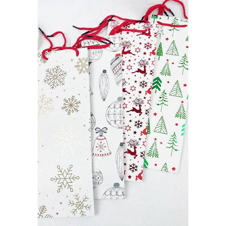 Christmas Theme Wine Gift Bag-Love and Repeat-Market Street Nest, Fashionable Clothing, Shoes and Home Décor Located in Mabank, TX