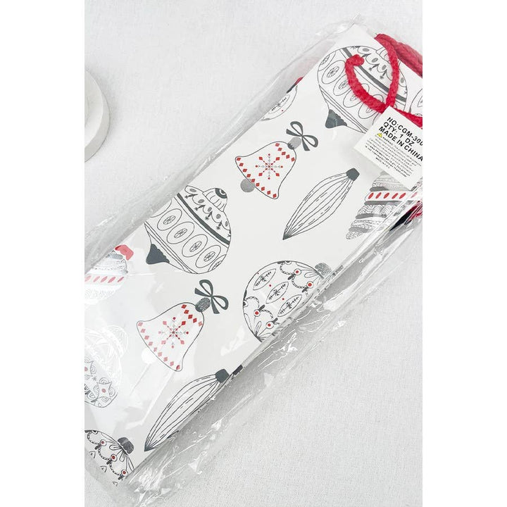 Christmas Theme Wine Gift Bag-Love and Repeat-Market Street Nest, Fashionable Clothing, Shoes and Home Décor Located in Mabank, TX