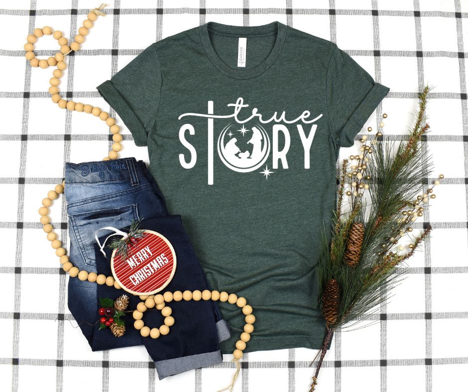 PREORDER: True Story Graphic Tee-Womens-Ave Shops-Market Street Nest, Fashionable Clothing, Shoes and Home Décor Located in Mabank, TX