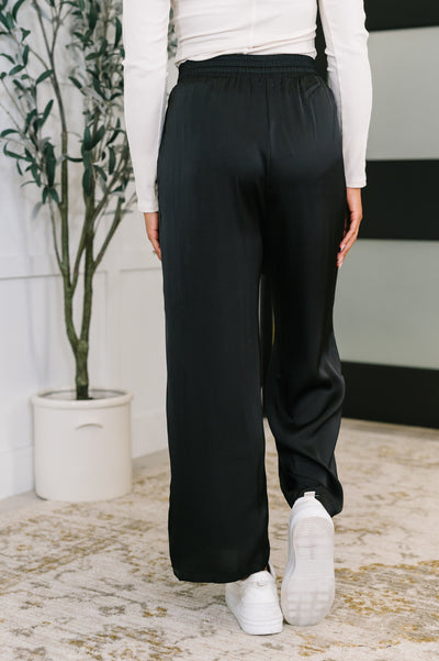 City Ease Wide Leg Bottoms in Black-Womens-Ave Shops-Market Street Nest, Fashionable Clothing, Shoes and Home Décor Located in Mabank, TX