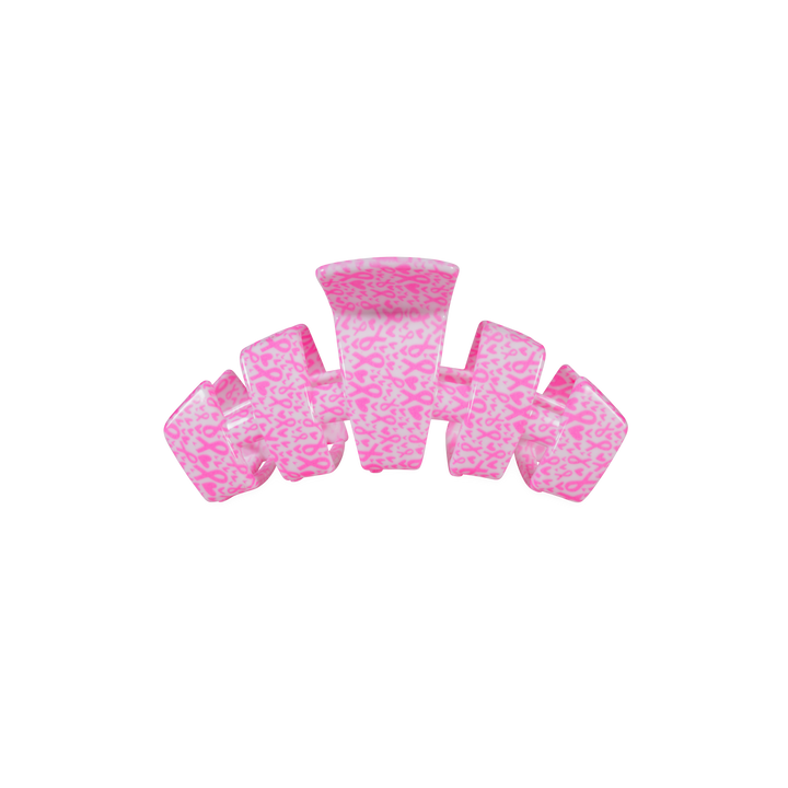 Classic | Breast Cancer Awareness | Small | Claw Clip-TELETIES-Market Street Nest, Fashionable Clothing, Shoes and Home Décor Located in Mabank, TX