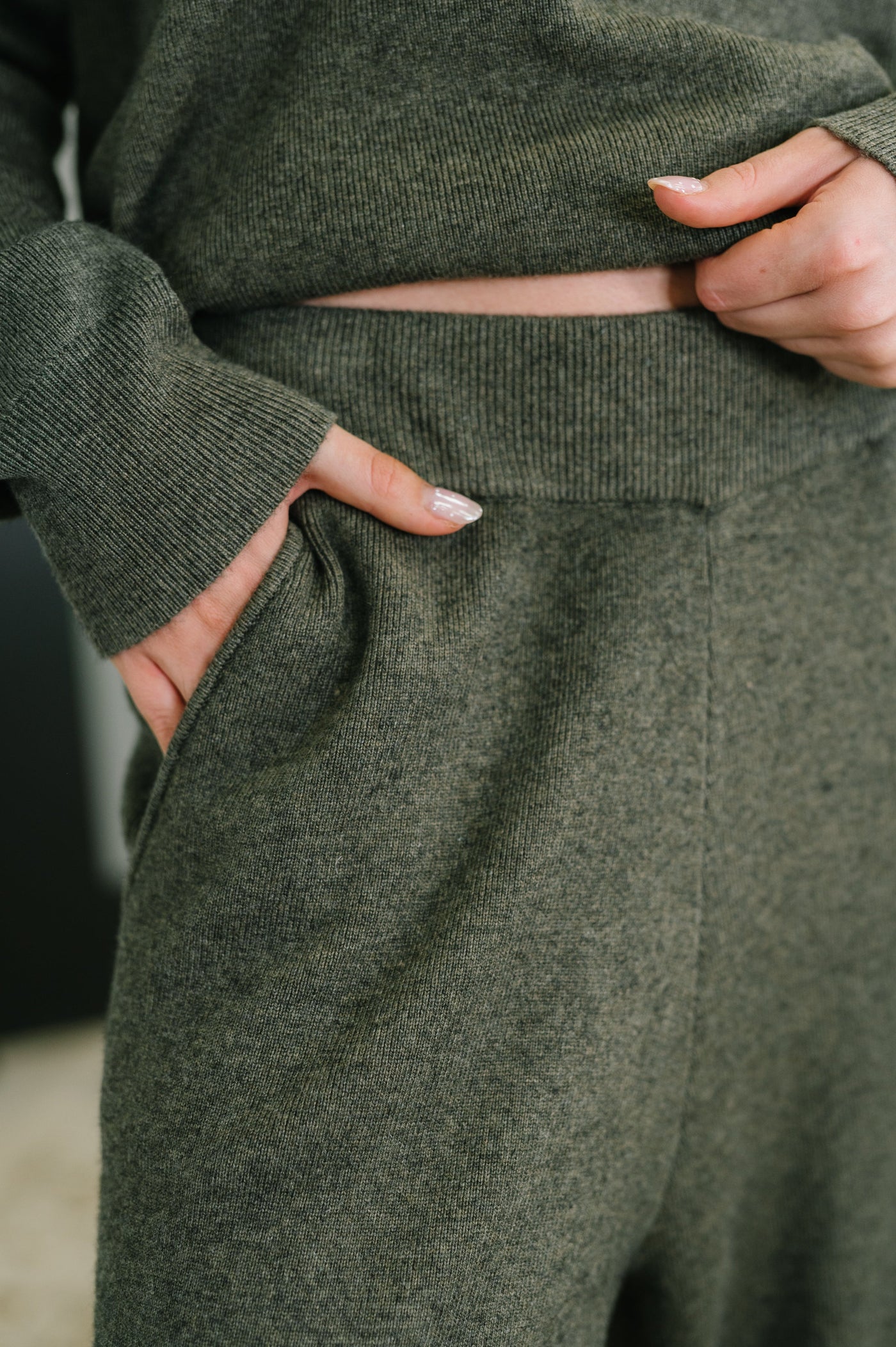 Clove Culottes in Moss-Womens-Ave Shops-Market Street Nest, Fashionable Clothing, Shoes and Home Décor Located in Mabank, TX
