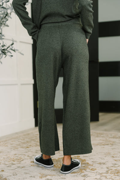 Clove Culottes in Moss-Womens-Ave Shops-Market Street Nest, Fashionable Clothing, Shoes and Home Décor Located in Mabank, TX