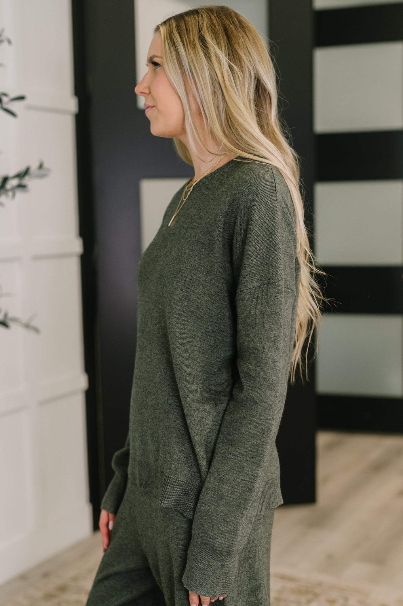 Clove Sweater in Moss-Womens-Ave Shops-Market Street Nest, Fashionable Clothing, Shoes and Home Décor Located in Mabank, TX