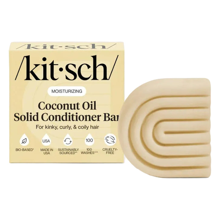 Coconut Oil Conditioner Bar for Dry Damaged Hair-Bath &amp; Beauty-KITSCH-Market Street Nest, Fashionable Clothing, Shoes and Home Décor Located in Mabank, TX