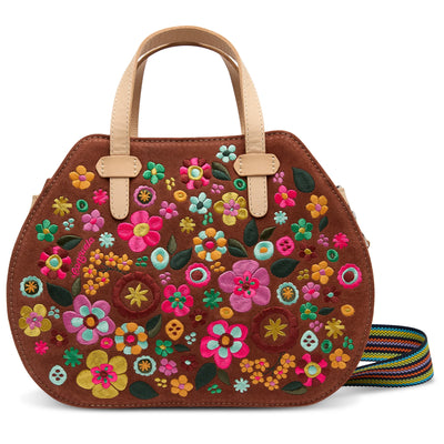 Consuela Lady Bird Satchel, Sienna-Handbags-Consuela-Market Street Nest, Fashionable Clothing, Shoes and Home Décor Located in Mabank, TX