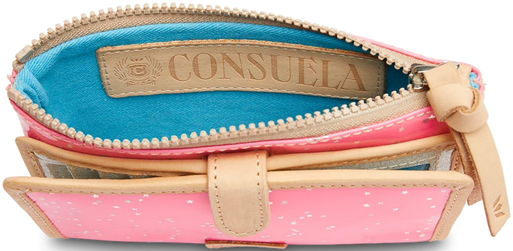 Consuela Slim Wallet, Shine-07-Handbags-Consuela-Market Street Nest, Fashionable Clothing, Shoes and Home Décor Located in Mabank, TX