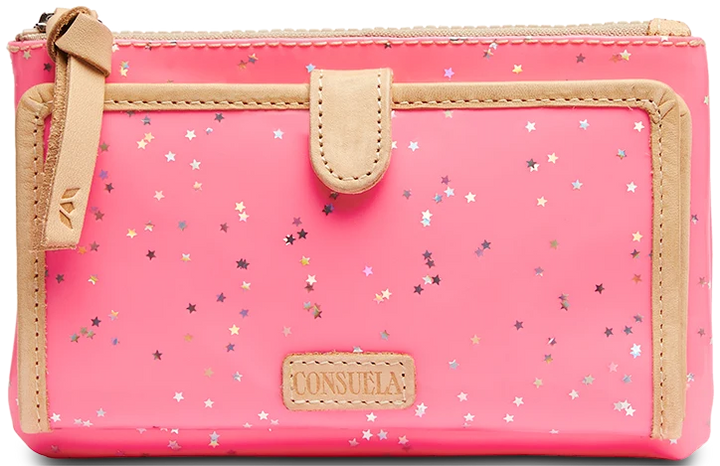 Consuela Slim Wallet, Shine-07-Handbags-Consuela-Market Street Nest, Fashionable Clothing, Shoes and Home Décor Located in Mabank, TX