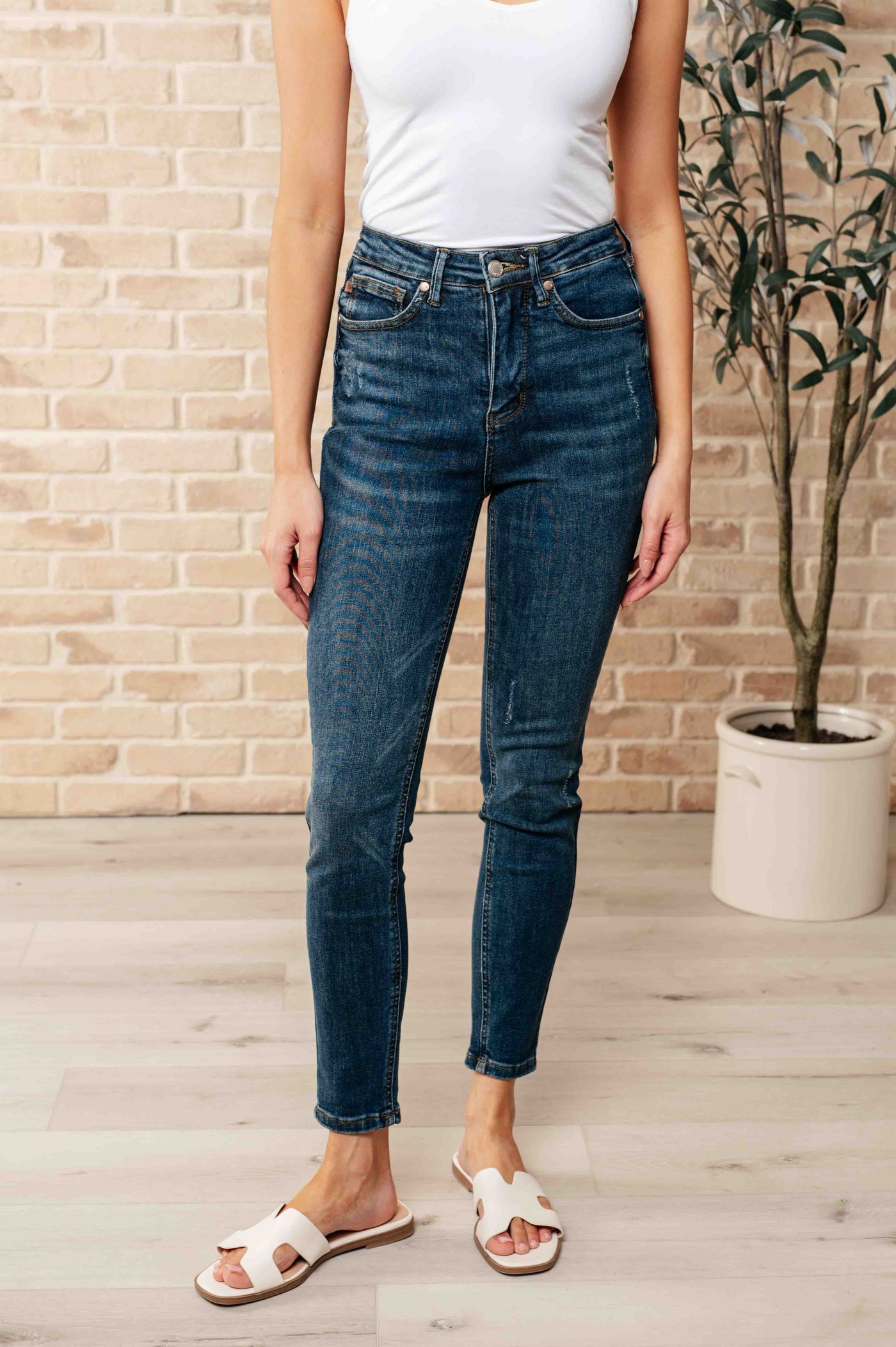 Cora High Rise Control Top Skinny Jeans-Denim-Ave Shops-Market Street Nest, Fashionable Clothing, Shoes and Home Décor Located in Mabank, TX