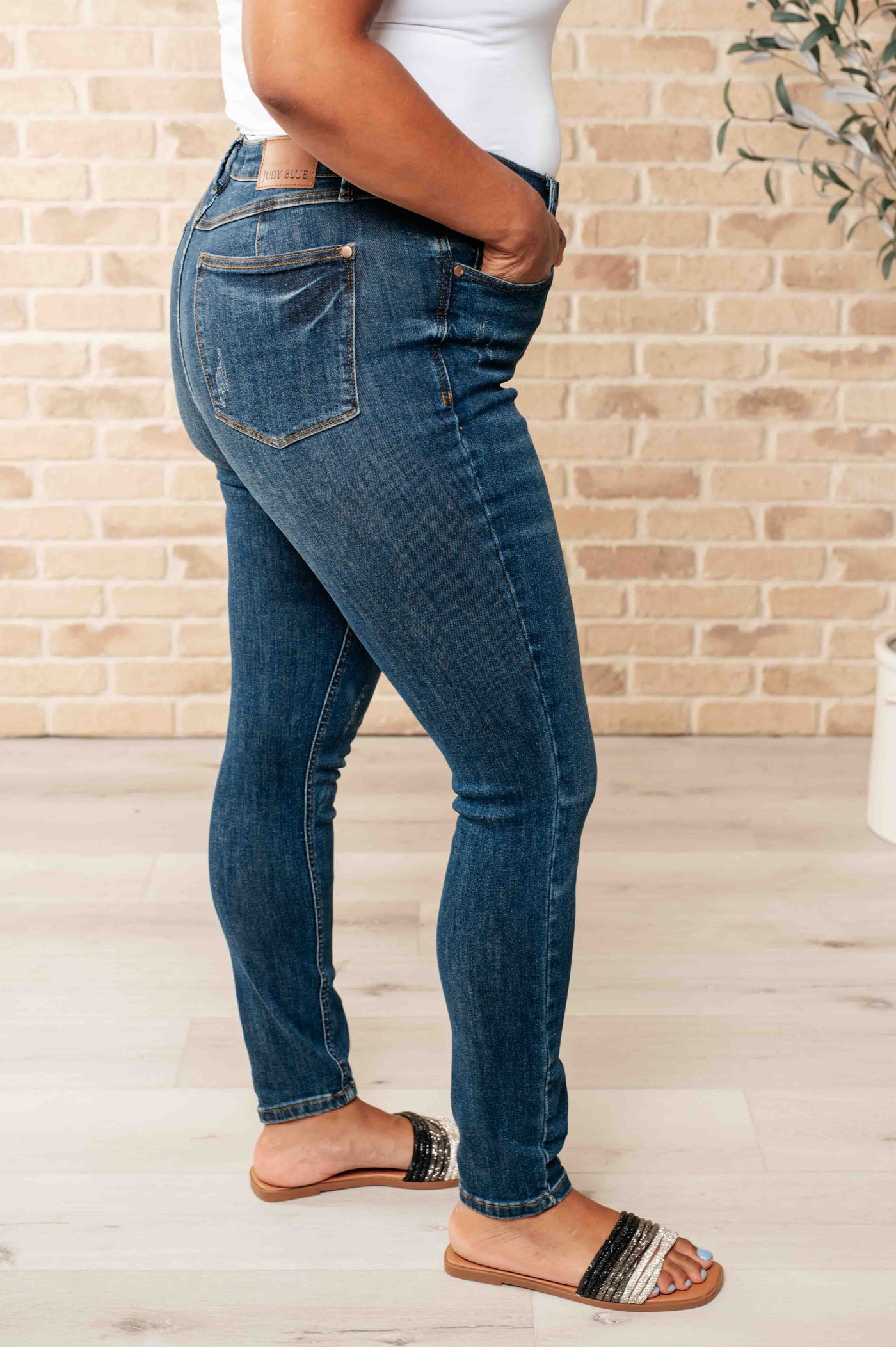 Cora High Rise Control Top Skinny Jeans-Denim-Ave Shops-Market Street Nest, Fashionable Clothing, Shoes and Home Décor Located in Mabank, TX