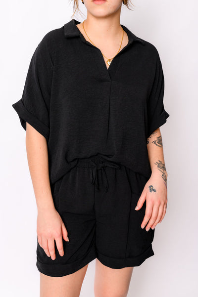 Because I Said So Dolman Sleeve Top in Black-Womens-Ave Shops-Market Street Nest, Fashionable Clothing, Shoes and Home Décor Located in Mabank, TX