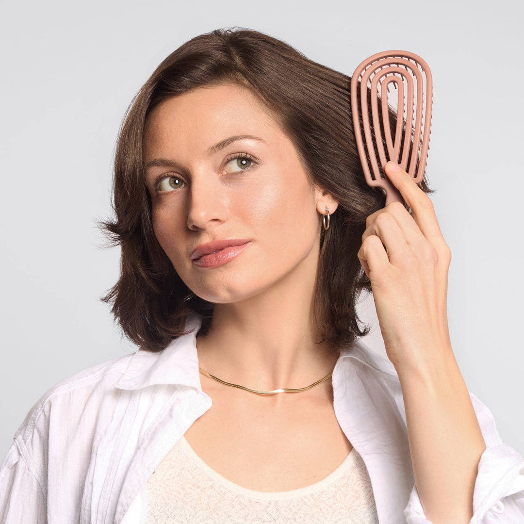 Detangling Flexi Brush - Terracotta-KITSCH-Market Street Nest, Fashionable Clothing, Shoes and Home Décor Located in Mabank, TX