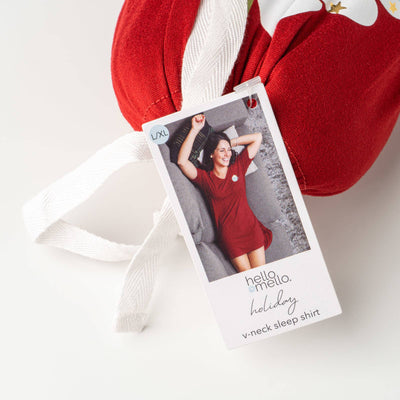 Hello Mello Holiday Sleep Shirts Assortment-DM Merchandising-Market Street Nest, Fashionable Clothing, Shoes and Home Décor Located in Mabank, TX