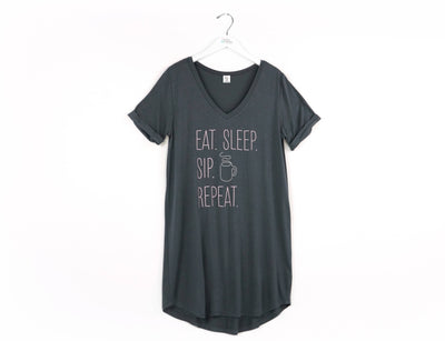Hello Mello Let Me Sleep - Sleep Shirts Open Stock-DM Merchandising-Market Street Nest, Fashionable Clothing, Shoes and Home Décor Located in Mabank, TX
