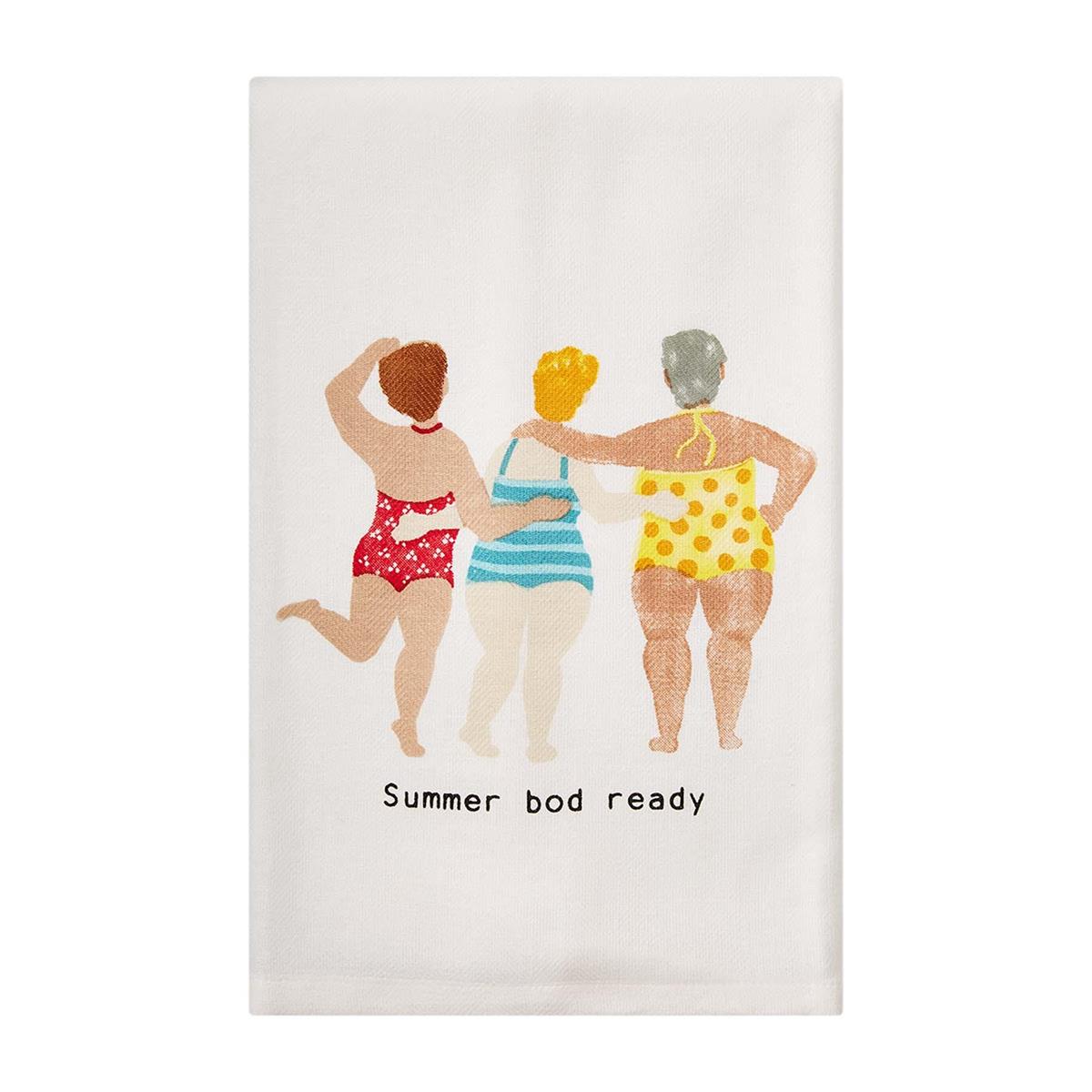 Mud Pie Pool Lady Kitchen Towels-Kitchen & Food-Mud Pie-Market Street Nest, Fashionable Clothing, Shoes and Home Décor Located in Mabank, TX