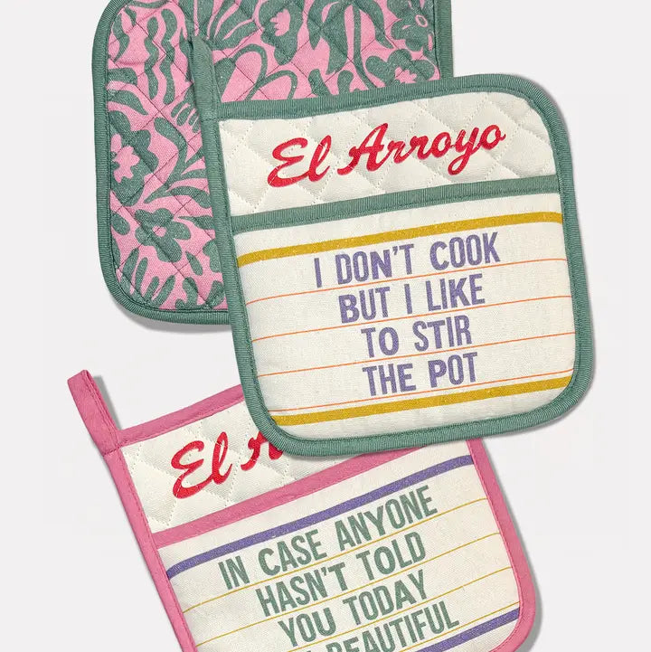 El Arroyo Marquee Pot Holders