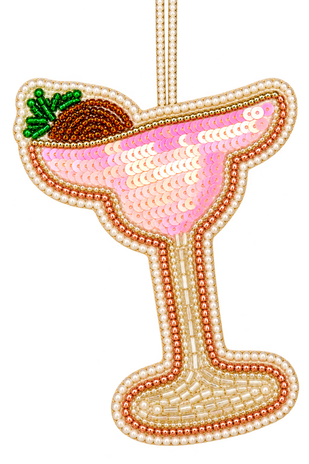 Embroidered Holiday Drink Ornaments-03-Home &amp; Gift-Ganz-Market Street Nest, Fashionable Clothing, Shoes and Home Décor Located in Mabank, TX
