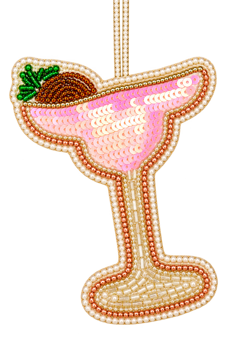 Embroidered Holiday Drink Ornaments-03-Home &amp; Gift-Ganz-Market Street Nest, Fashionable Clothing, Shoes and Home Décor Located in Mabank, TX