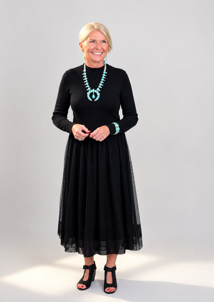 Eternelle Midnight in Manhattan Dress-10-Dresses, Rompers &amp; Sets-ETERNELLE-Market Street Nest, Fashionable Clothing, Shoes and Home Décor Located in Mabank, TX