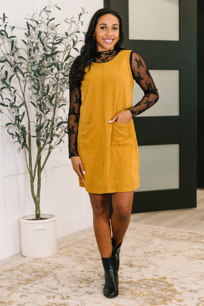 Feeling That Way Corduroy Dress-Womens-Ave Shops-Market Street Nest, Fashionable Clothing, Shoes and Home Décor Located in Mabank, TX