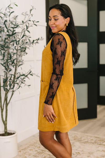 Feeling That Way Corduroy Dress-Womens-Ave Shops-Market Street Nest, Fashionable Clothing, Shoes and Home Décor Located in Mabank, TX