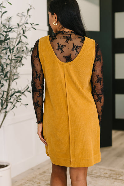 Feeling That Way Corduroy Dress-Womens-Ave Shops-Market Street Nest, Fashionable Clothing, Shoes and Home Décor Located in Mabank, TX