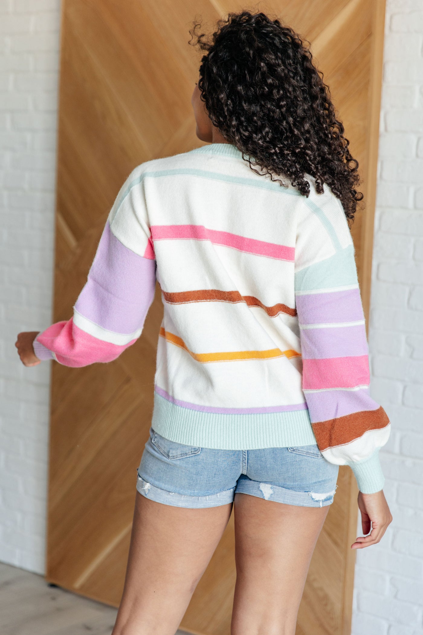 Flawless Features Striped Sweater-Tops-Ave Shops-Market Street Nest, Fashionable Clothing, Shoes and Home Décor Located in Mabank, TX