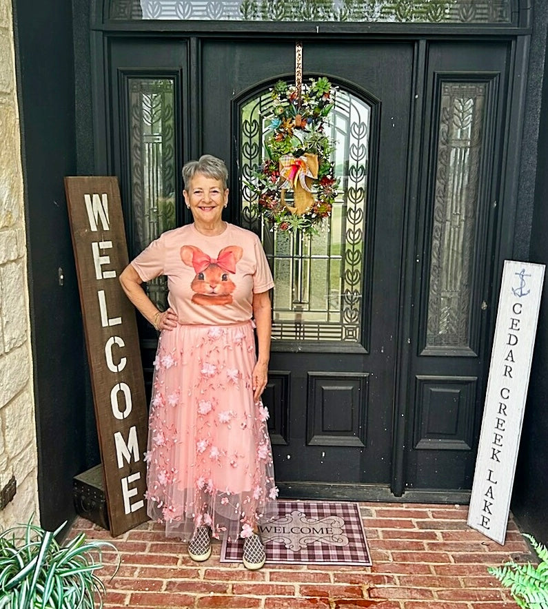 Floral Lace Midi Skirt-Dresses & Rompers-Miss Sparkling-Market Street Nest, Fashionable Clothing, Shoes and Home Décor Located in Mabank, TX