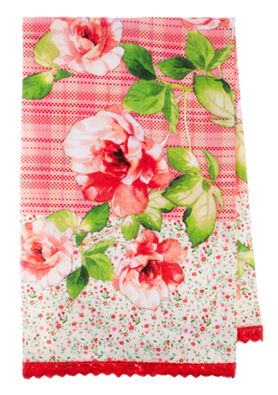 Floral Tea Towels-Kitchen & Food-GANZ-Market Street Nest, Fashionable Clothing, Shoes and Home Décor Located in Mabank, TX