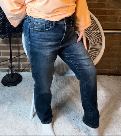 Judy Blue High Waist Tummy Control Slim Jeans-Bottoms-Judy Blue-Market Street Nest, Fashionable Clothing, Shoes and Home Décor Located in Mabank, TX