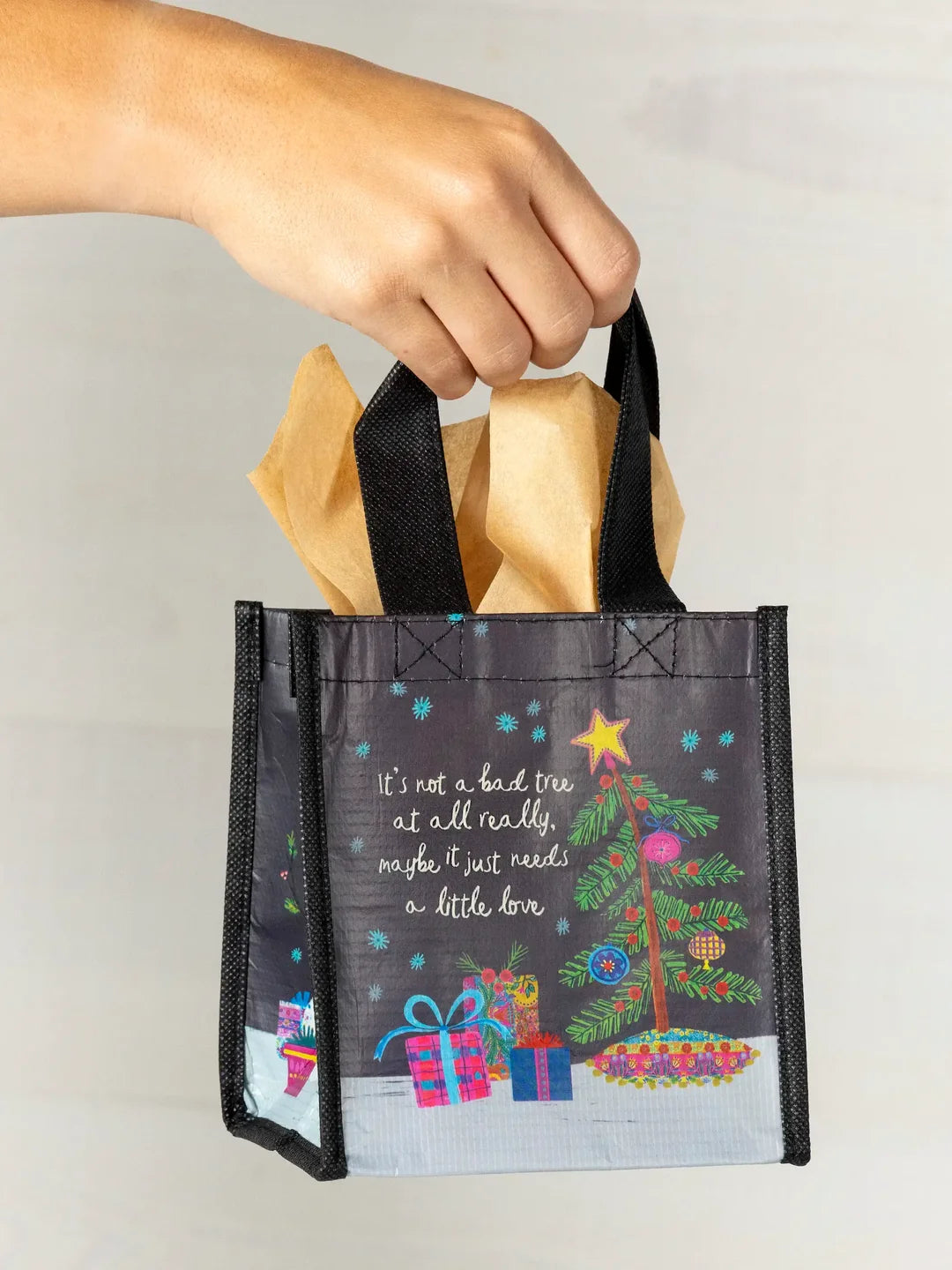 Natural Life Small Happy Bags - Christmas Tree-03-Home &amp; Gift-Natural Life-Market Street Nest, Fashionable Clothing, Shoes and Home Décor Located in Mabank, TX