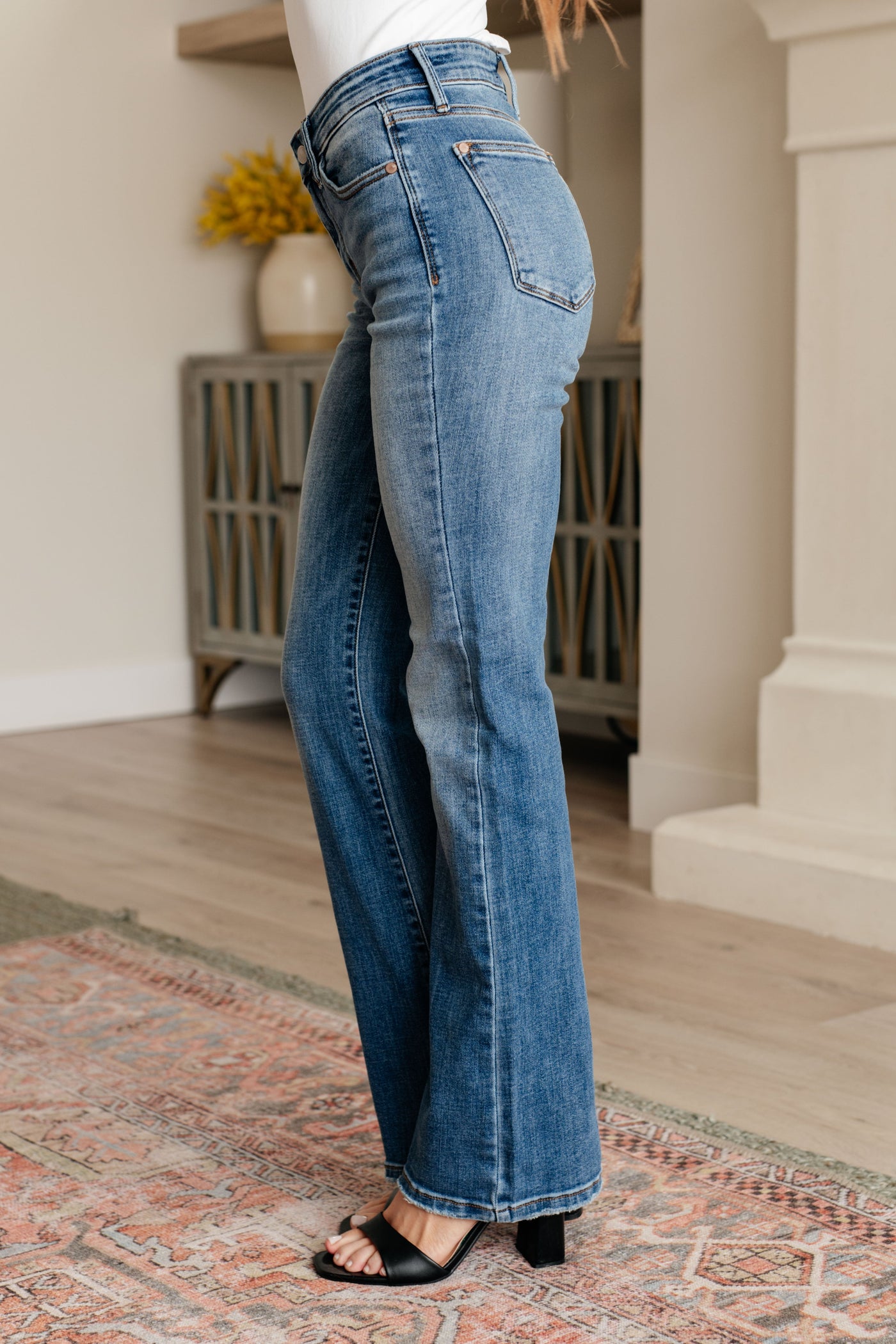 Genevieve Mid Rise Vintage Bootcut Jeans-Womens-Ave Shops-Market Street Nest, Fashionable Clothing, Shoes and Home Décor Located in Mabank, TX