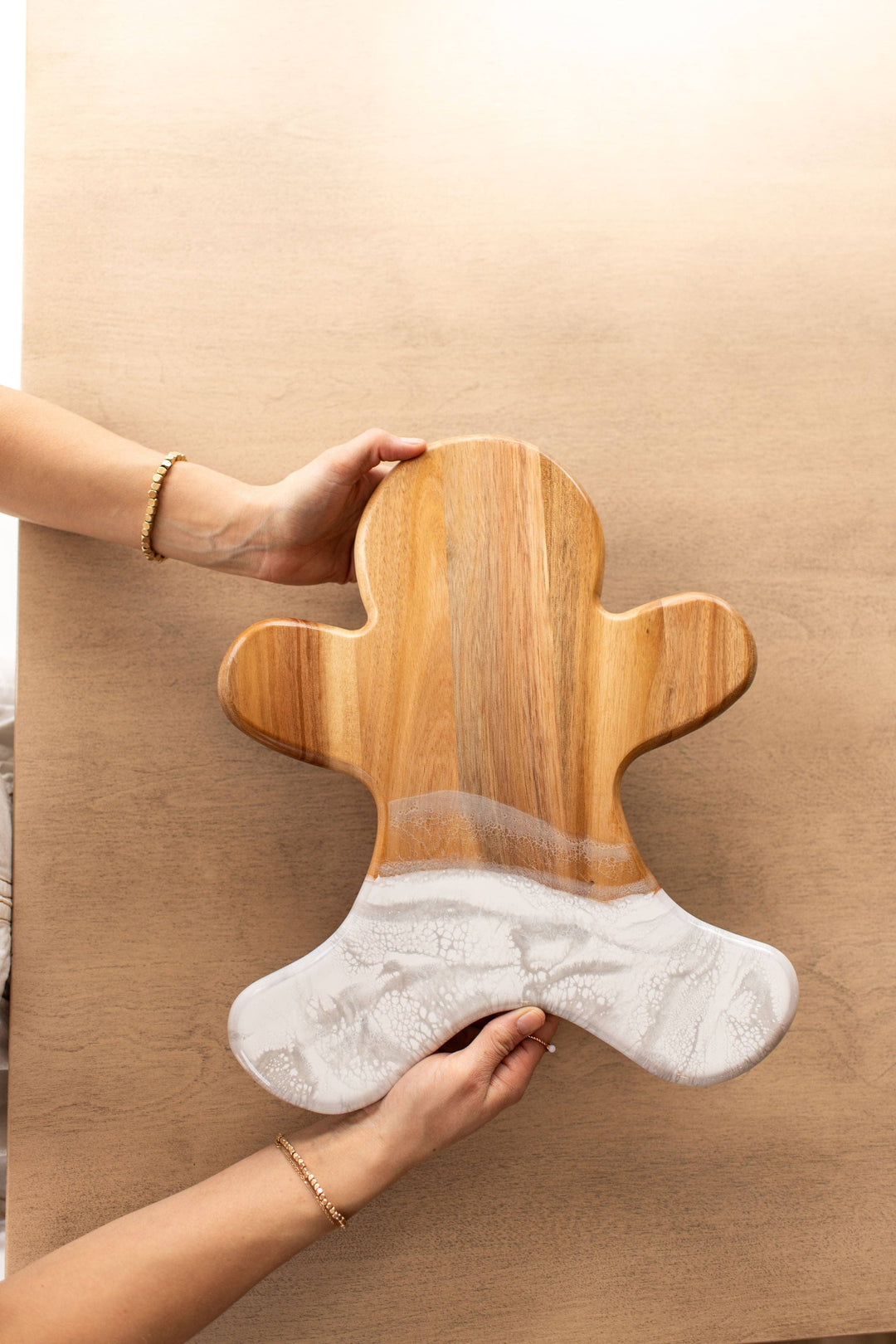 NEW!!! Gingerbread Man Board and Ceramic Tray (NO TARIFFS)-Lynn &amp; Liana Designs-Market Street Nest, Fashionable Clothing, Shoes and Home Décor Located in Mabank, TX